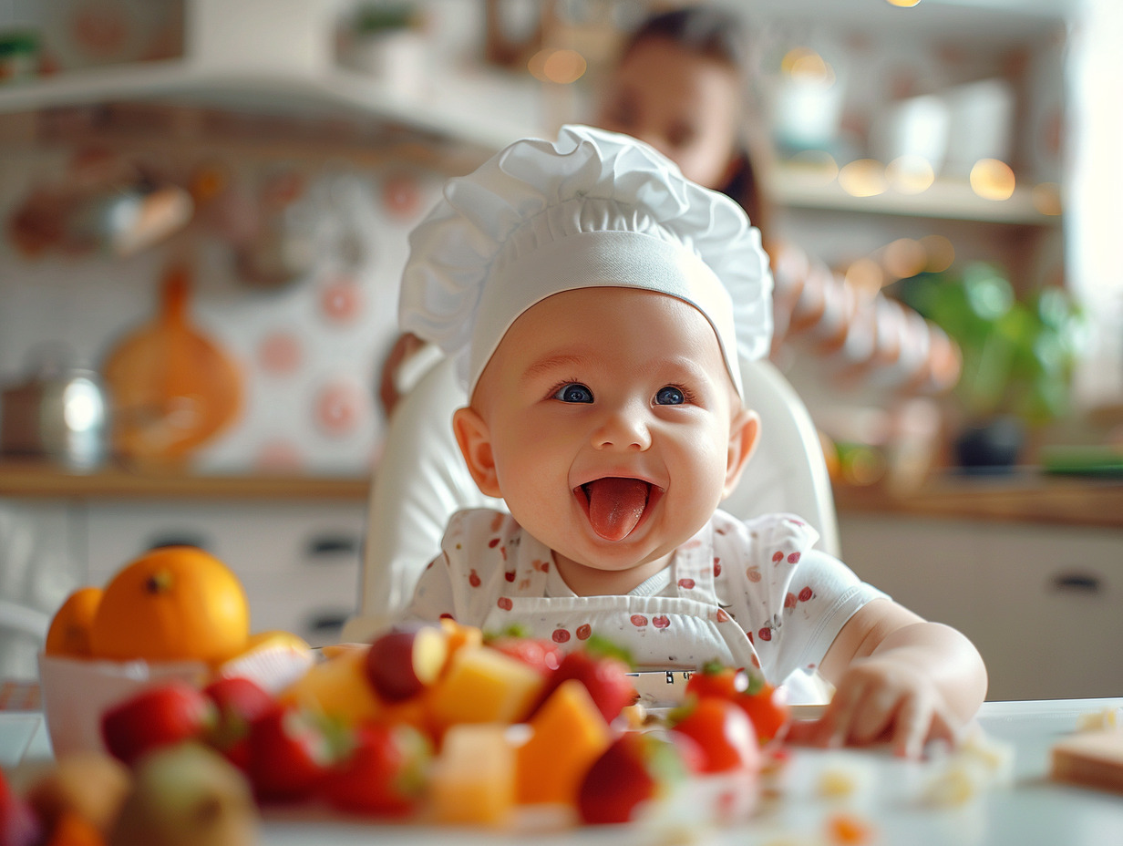 bébé langue