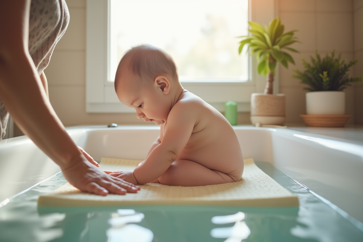 bébé baignoire