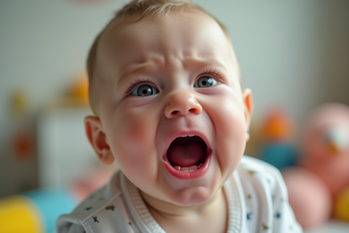 bébé cris