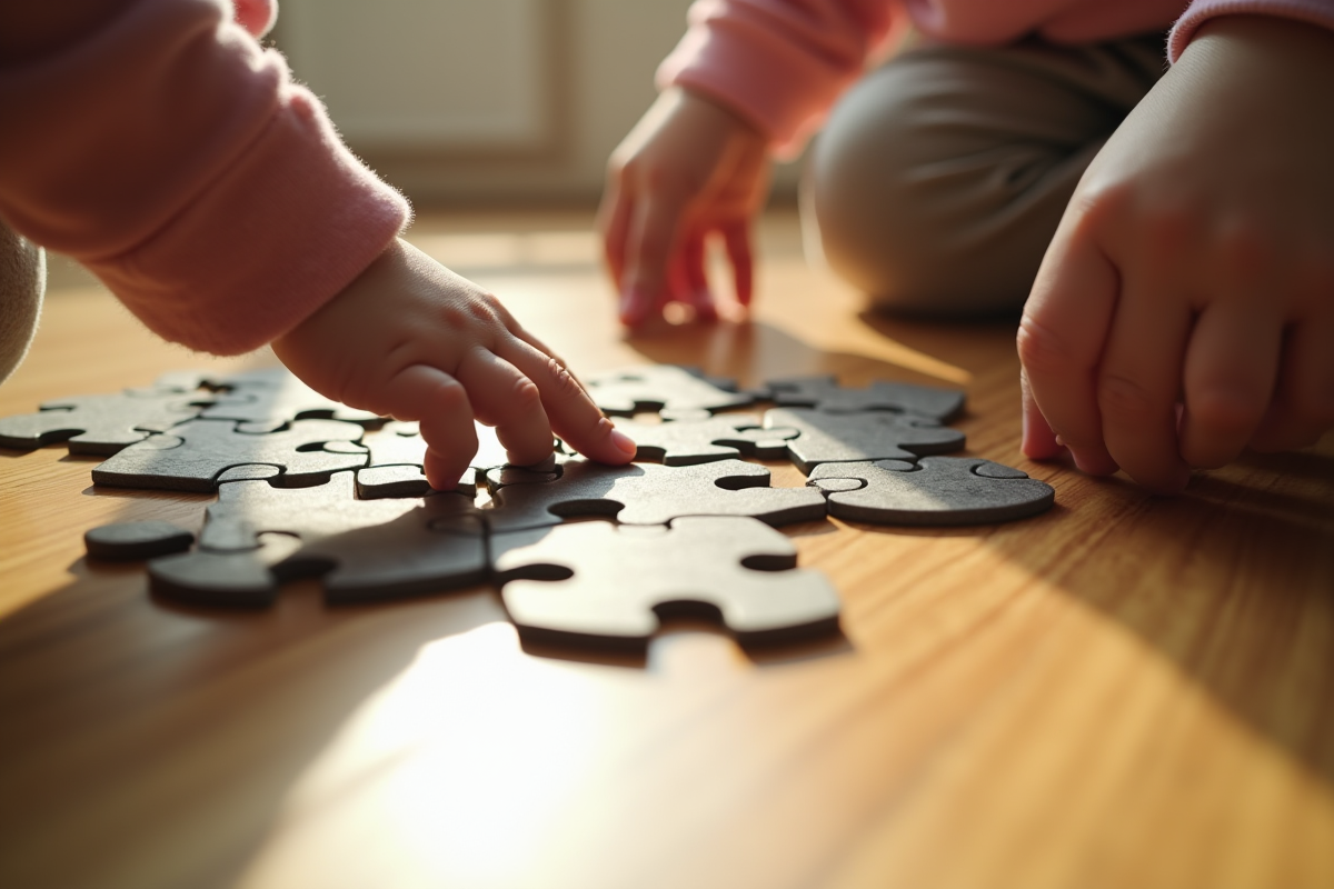enfants puzzles